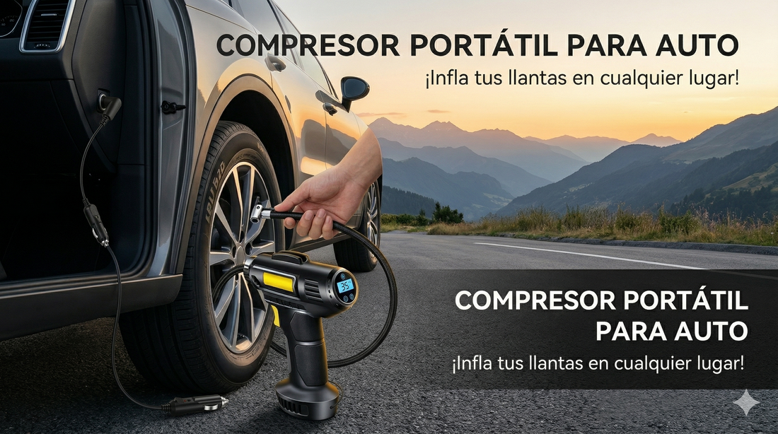 ¿Vale la pena un compresor de aire portátil para auto? (Guía completa)